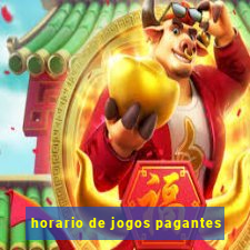 horario de jogos pagantes